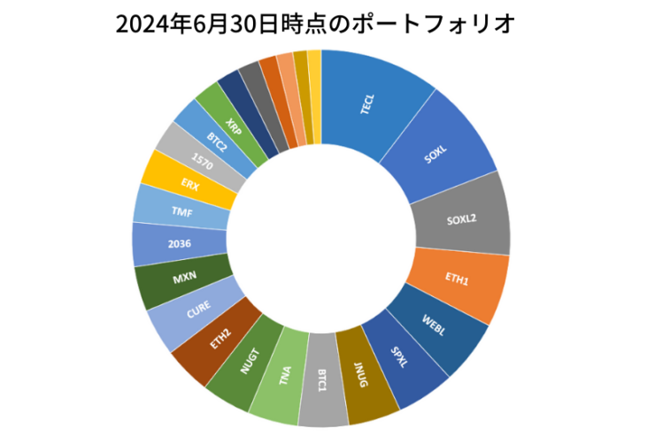 2024年6月30日時点のポートフォリオ